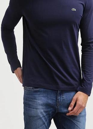 Lacoste хлопковый лонгслив , оригинал 3