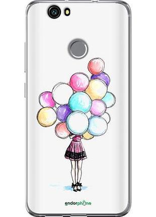 Чехол на huawei nova шарики "4387u-439-10746"