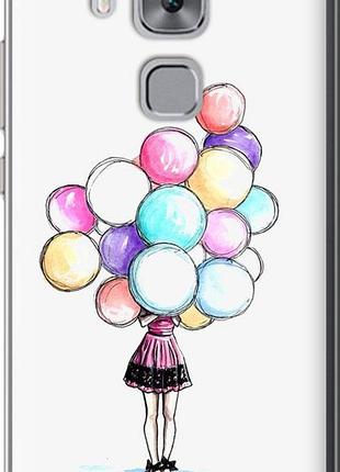 Чехол на huawei nova plus шарики "4387u-961-10746"