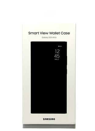 Оригинальный чехол samsung s23 ultra smart view wallet cover