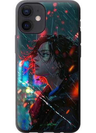 Чехол на iphone 12 mini ночные огни "6096u-2071-10746"