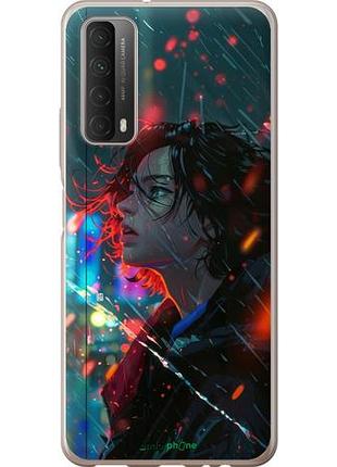 Чехол на huawei p smart 2021 ночные огни "6096u-2100-10746"