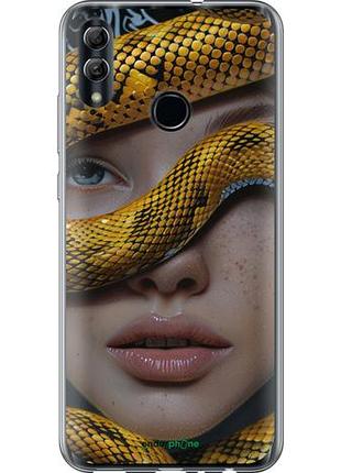Чехол на huawei honor 10 lite объятия змеи "6081u-1618-10746"