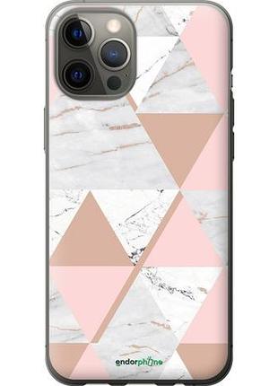 Чехол на iphone 12 pro max мраморная симметрия "4344u-2054-10746"
