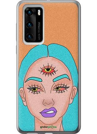 Чохол на huawei p40 дівчина малюнок "4576u-1840-10746"