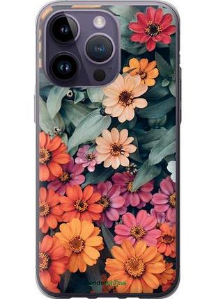 Чехол на iphone 14 pro max beauty flowers "4050u-2667-10746"
