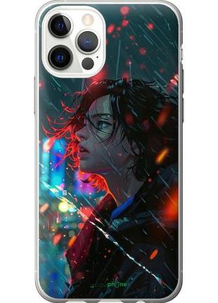 Чехол на iphone 12 ночные огни "6096u-2053-10746"