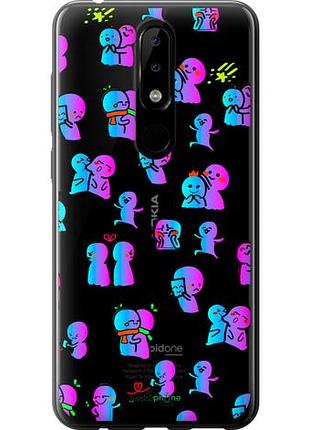 Чехол на nokia 5.1 plus эмоции "4736u-1543-10746"