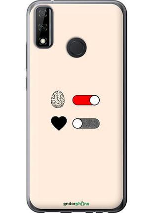 Чехол на huawei y8s любовь и ум "4553u-2027-10746"