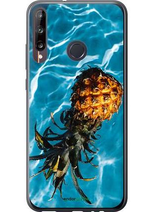 Чехол на huawei p40 lite e ананас на воде "4384u-1875-10746"