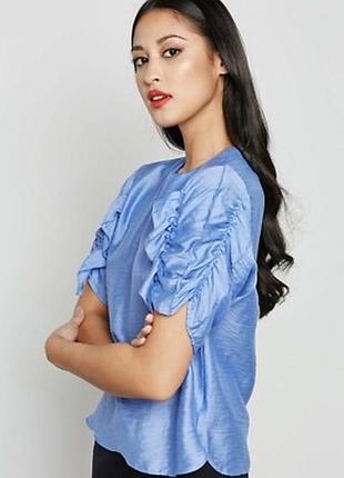 Сатинова блуза mango