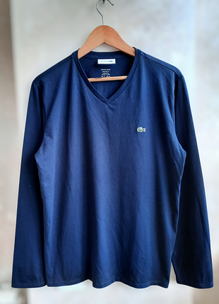 Lacoste хлопковый лонгслив , оригинал 6
