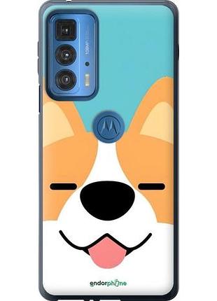 Чехол на motorola edge 20 pro забавный корги моторола эдж 20 про