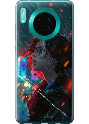 Чехол на huawei mate 30 ночные огни "6096u-1773-10746"