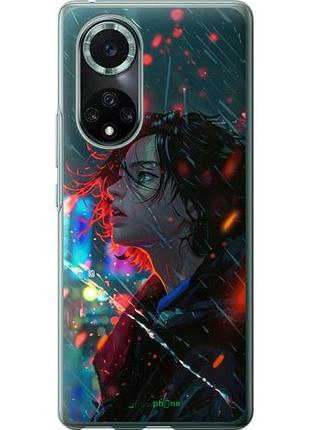 Чехол на huawei nova 9 pro ночные огни "6096u-2503-10746"
