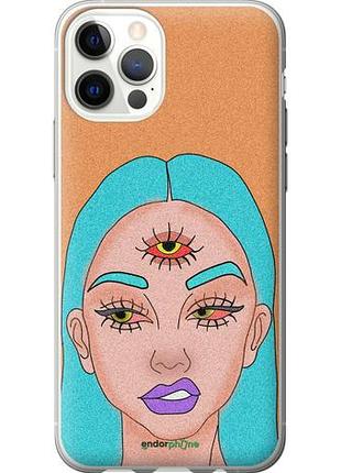 Чохол на iphone 12 pro дівчина малюнок "4576u-2052-10746"