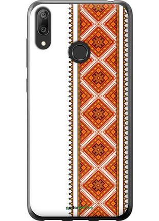 Чехол на huawei y7 2019 вышиванка 25 "593u-1638-10746"