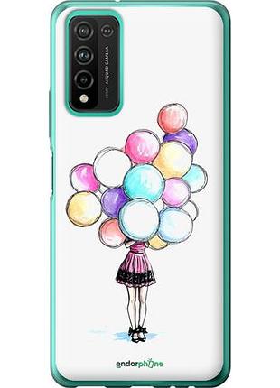 Чехол на huawei honor 10x lite шарики "4387u-2198-10746"