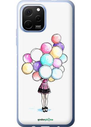 Чехол на huawei nova y61 шарики "4387u-2983-10746"