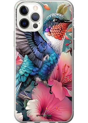 Чехол на iphone 12 сказочная колибри "6051u-2053-10746"