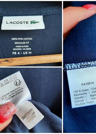 Lacoste хлопковый лонгслив , оригинал 10