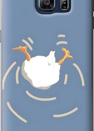 Чехол на samsung galaxy s6 edge plus g928 смешная утка, гусь самсунг с6 эдж плюс г928