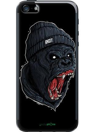 Чехол на iphone 5s обезьяна в ярости "4137u-21-10746"