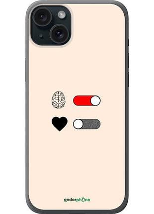 Чехол на iphone 15 plus любовь и ум "4553u-3097-10746"