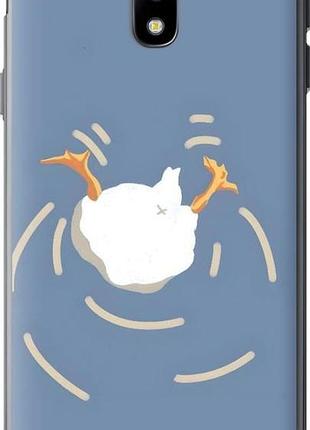 Чехол на samsung galaxy j3 (2017) смешная утка, гусь самсунг й3 (2017)