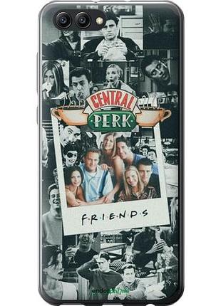 Чехол на huawei honor v10 / view 10 друзья friends хуавей хонор в10 / вью 10