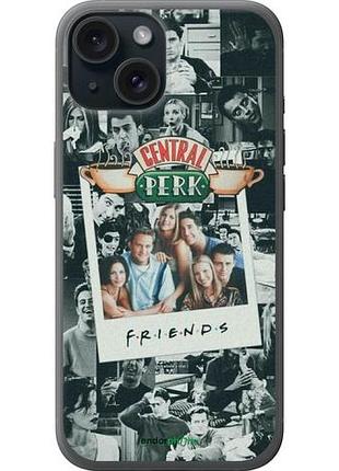 Чехол на iphone 15 друзья friends айфон 15