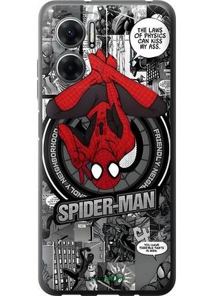 Чехол на xiaomi redmi note 11e человек паук, spiderman сяоми редми ноут 11е