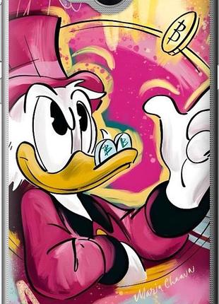 Чехол на huawei y5 2017 скрудж