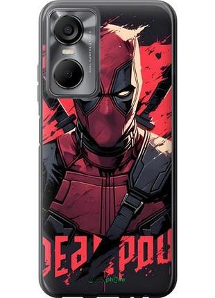 Чехол на tecno pop 6 pro be8 дэдпул, deadpool текно поп 6 про бе8