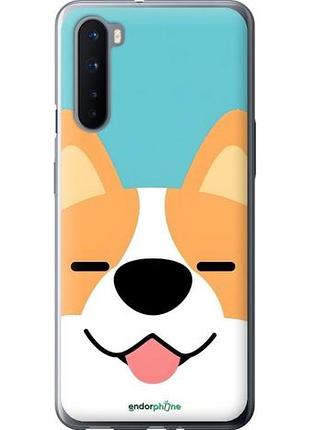 Чехол на oneplus nord забавный корги 1+ норд