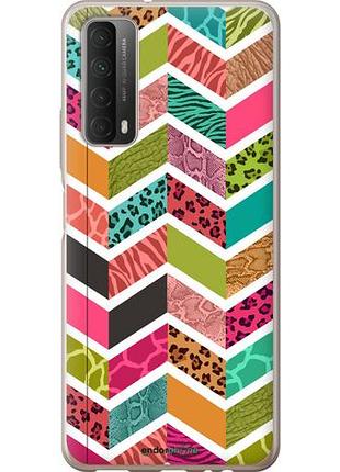Чехол на huawei p smart 2021 шеврон v3 "1058u-2100-10746"