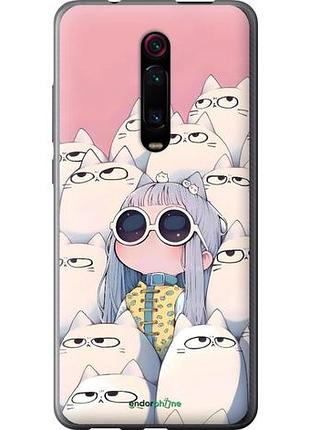 Чохол на xiaomi mi 9t pro малюка з котами
