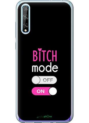 Чехол на huawei p smart s bitch mode "4548u-1813-10746"