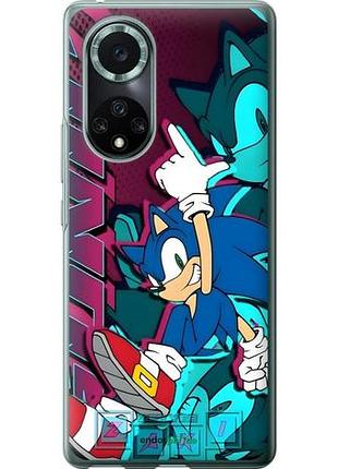 Чехол на huawei nova 9 pro соник sonic хуавей нова 9 про