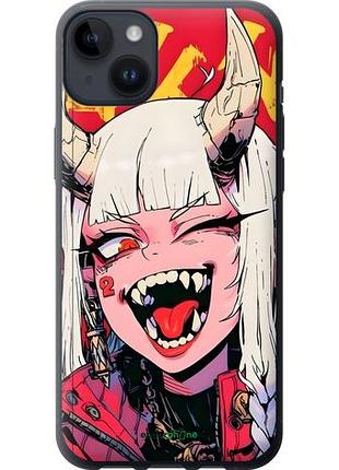 Чехол на iphone 14 plus аниме демон айфон 14 плюс
