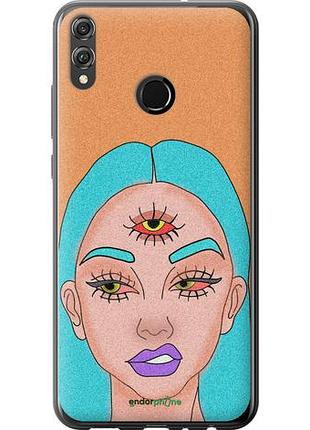 Чехол на huawei honor 8x девушка рисунок "4576u-1596-10746"
