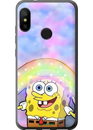 Чехол на xiaomi redmi 6 pro спанч боб, sponge bob сяоми редми 6 про