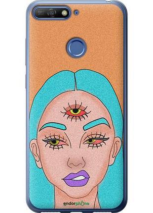Чохол на huawei honor 7c дівчина малюнок "4576u-1411-10746"