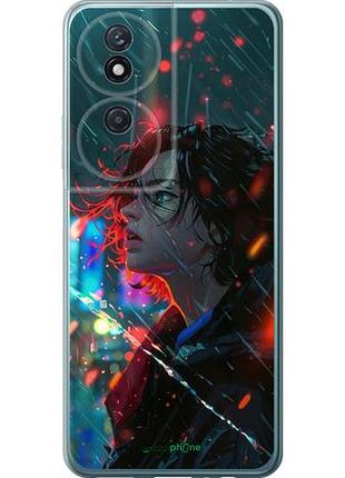 Чехол на huawei honor play 50 plus ночные огни "6096u-3399-10746"