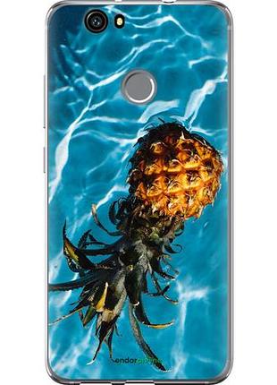 Чехол на huawei nova ананас на воде "4384u-439-10746"