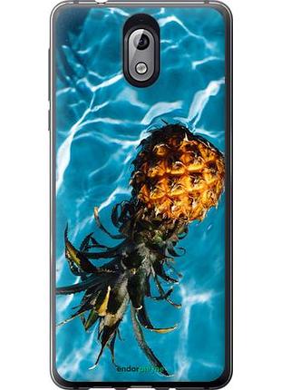 Чехол на nokia 3.1 ананас на воде "4384u-1530-10746"