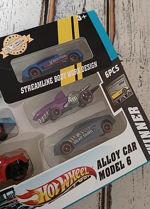 Качественный набор машинок hot wheels 3