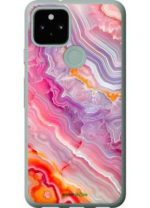 Чехол на google pixel 5 мрамор 2 "6307u-2044-51027"