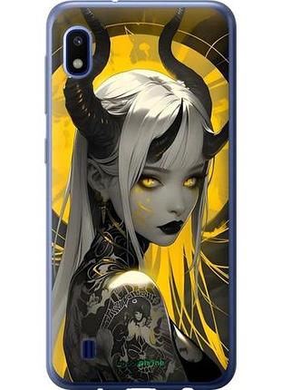 Чехол на samsung galaxy a10 2019 a105f аниме демон 2 самсунг а10 2019 а105ф2