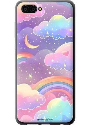 Чехол на huawei nova 2s облака и радуга хуавей нова 2с